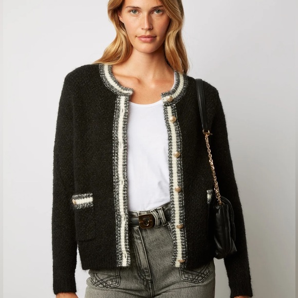 ❌SOLD❌Gerard darel lessandra wool mohair cardigan NO OFFERS CONSIDERED - Picture 1 of 7